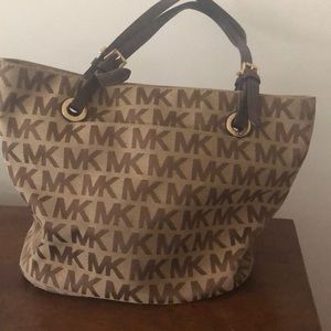 Used Michael Kors tote purse.